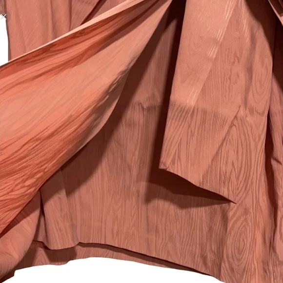 Bcbgmaxazria Puff-Sleeve Bow Dusty Rose Dress Size: 4 - Picture 13 of 13